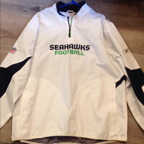 Reebok Other - Men Seahawks jacket xl like new NFL